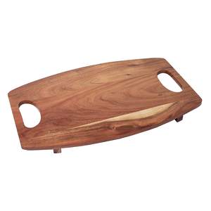 Planche à découper en bois d'acacia/mangue de grande cuisine avec logo personnalisé fait à la main planche à découper en bois - Product Image 4