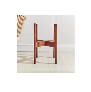 Soporte de planta de metal para macetas de interior y exterior último diseño moderno soporte de madera de flores maceta con pulido natural - Product Image 6