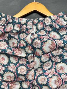 Ensemble de pyjamas décontractés en coton pur et confortable à col en V et taille élastique pour l'été, l'automne et le printemps, respirant et confortable - Product Image 2