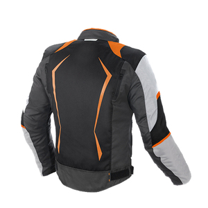 Chaqueta deportiva blindada textil Cordura aprobada por la CE a prueba de viento, ropa deportiva de motocicleta de talla grande personalizada para carreras de motos de invierno - Product Image 4
