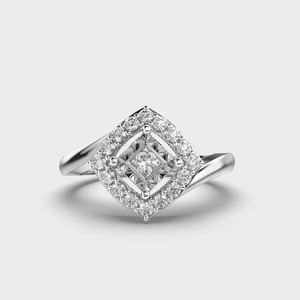 Anillo de Diamante Moissanite de Diseño Innovador al por Mayor con Brillo Claro y Construcción Resistente para Eventos Especiales y Moda Elegante Diaria - Product Image 4