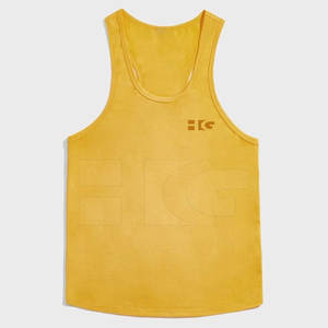 Vente en gros de débardeur de fitness en maille respirant d'usine débardeurs personnalisés pour hommes débardeurs de sport à coupe ample - Product Image 1