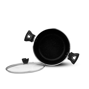 Ensemble de cuisine 5 pièces de haute qualité du chef nouveauté marmite en aluminium forgé antiadhésif poignée de conception classique produit Amazon - Product Image 6