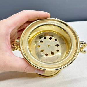 Quemador de Incienso de Latón Religioso para Ramadán, Decoración para el Hogar, Aromaterapia, Duradero y Natural para Uso en el Hogar y Fiestas - Product Image 4