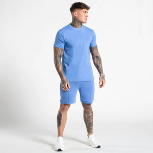 Logo personnalisé Hommes Survêtements Survêtement Polaire Jogging Plaine Deux 2 Pièce Survêtements Unisexe Jogger Pantalons de Survêtement Et À Capuche Ensemble - Product Image 1