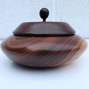 Tazón de Madera Ecológico de Alta Demanda con Tapa, en Forma Clásica Antigua, para Servir y Almacenar Alimentos, Decoración del Hogar - Product Image 4