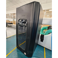 Sauna mobile confortable de conception moderne avec technologie Drop Stitch, thérapie thermique de récupération, sauna portable gonflable, tente de sauna à vapeur