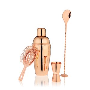 Modern Stainless Steel <b>Cocktail</b> <b>Shaker</b> Bar Tool <b>Set</b> for Home Bar, Celebrations and Gifting - Product Image 5