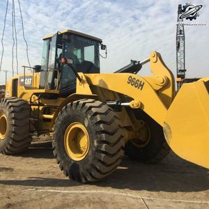 รถตักล้อยางมือสอง Caterpillar 966H ขนาด 23 ตัน ถัง 4 ลูกบาศก์เมตร ของแท้จากญี่ปุ่น สำหรับงานก่อสร้าง ชั่วโมงการทำงานต่ำ ได้รับการรับรองมาตรฐาน CE - Product Image 3