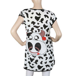 Camiseta de noche para mujer - Negra - Product Image 3