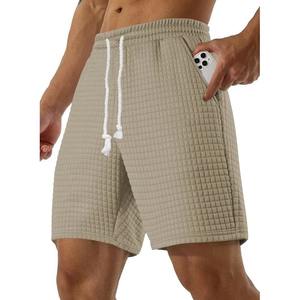 Summer Men's High Quality Cargo Shorts New Fashion <b>Drawstring</b> High Waist Baggy Fit Breathable Quick Dry Eco-Friendly - Product Image 4
