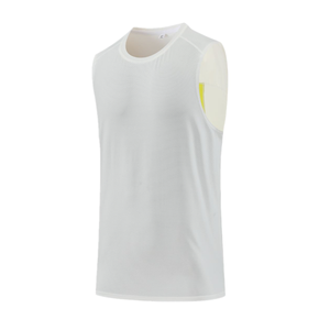 Débardeurs personnalisés pour hommes Sopsy, livraison rapide, débardeurs de sport à séchage rapide, gilets de musculation respirants, anti-boulochage, col rond, tricotés - Product Image 2