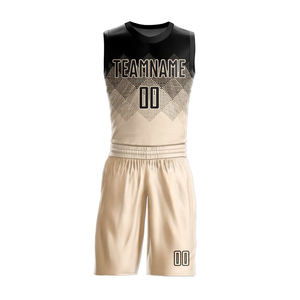 Maillot de basket-ball réversible personnalisé personnalisable pas cher 100% polyester respirant antibactérien à séchage rapide - Product Image 3