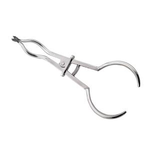 Forceps d'isolement dentaire en caoutchouc, acier inoxydable, manuel, réutilisable, stérilisation à haute température, poignée ergonomique, endodontique - Product Image 2