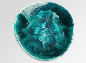 VAISSELLE BOL EN RÉSINE COL FAIT À LA MAIN EN GROS BOLS DE HAUTE QUALITÉ BOLS Personnalisé Résine Couleur Cuisine Alimentaire Camphorae bol en résine - Product Image 4