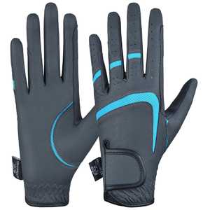 Gants d'équitation professionnels équestres de haute qualité pour hommes gants anti-fente en cuir synthétique personnalisés - Product Image 3