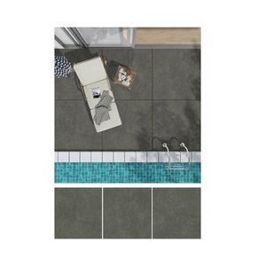 Unique <b>Alexa</b> White Stone Design Porcelain Tiles Modern Style Firebrick for Office Flooring or Wall New Product - Product Image 5