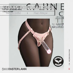 Strapon portable pour couples lesbiens, jouet sexuel pour adultes, sensation de toucher réel, article érotique 4I, lesbienne dominante, homme soumis, 450g - Product Image 2