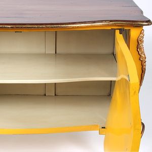 Classique Vintage Acajou Bois Commode No 2607 Fort Élégant Pliable Placard De Rangement pour Chambre Salon - Product Image 3