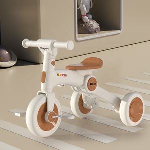 Nuovo modello <span class=keywords><strong>3</strong></span>-in-1/4-in-1 triciclo per bambini con bilanciere a <span class=keywords><strong>3</strong></span> ruote per bambini/età 1-6 con un solo clic tipo di auto pieghevole - Product Image 2