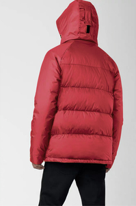 Chaqueta acolchada con capucha para hombre de moda, ligera, cálida, con aislamiento de fibra de bambú, abrigo transpirable a prueba de viento, senderismo de invierno - Product Image 3