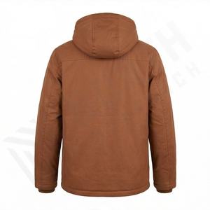 Chaqueta de Invierno Acolchada, Diseño Holgado, Talla Grande, Estilo Urbano, Unisex, con Capucha, Cremallera, Térmica, Gruesa - Product Image 2