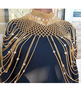 Magnifique collier à perles blanches avec pendentif épaule, design attrayant et fonctionnel, best-seller aux prix les plus bas - Product Image 6