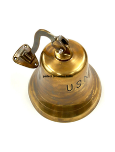 Sonnette nautique en laiton de 9 pouces avec impression personnalisée pour ange d'église ou décoration artistique - Product Image 6