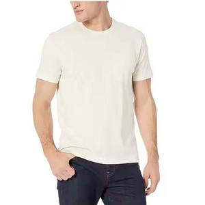 Hombres 100% algodón de peso pesado de gran tamaño gota hombro personalizado en blanco liso gimnasio fittedT-Shirt Ringer camisetas unisex - Product Image 3