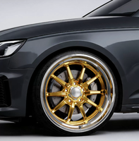 Jantes en alliage d'aluminium forgé monobloc personnalisées de 21 à 22 pouces, finition argent brossé, 5x114.3, nouvelles jantes sport pour 488 Spider F8 Tributo