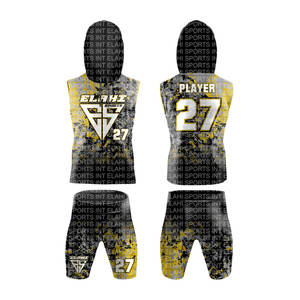 ENSEMBLE D'OFFRES sublimé 7 sur 7 Uniformes de football américain 7v7 personnalisés OEM de haute qualité avec motifs de drapeaux pour adultes - Product Image 2