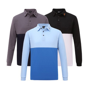 เสื้อโปโลแบบสวมหัวขนาดพลัสไซส์สำหรับผู้ชายและผู้หญิงเสื้อโปโลผ้าฝ้ายโพลีเอสเตอร์แบบเรียบ - Product Image 2