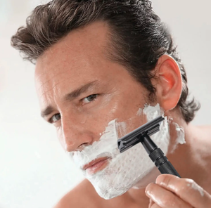 Rasoir de sécurité classique à double tranchant en acier inoxydable, réutilisable, écologique, pour rasage manuel de la barbe - Product Image 3