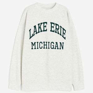 เสื้อสเวตเตอร์คอกลมสำหรับผู้หญิงผ้าฟลีซเสื้อกันหนาวสวมหัวออกแบบได้ตามต้องการขนาดพิเศษ - Product Image 1