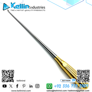 Juego de Curetas de Hueso de Epstein Curvas de 26 mm, Manuales, Fig 000000, Juego de 5 Piezas, Clase I, Certificación CE ISO 9001:2015 ISO 13485:2016, Uso General - Product Image 3