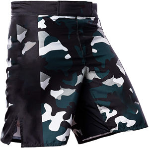 Short MMA taille haute coupe personnalisée pour hommes Grappin OEM Logo impression par sublimation séchage rapide short mma pour hommes imprimé personnalisé - Product Image 5