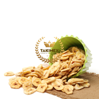 Grosir CIP pisang kering Premium penjualan terbaik makanan ringan buah Crispy Ad proses pengeringan sirup penjual atas Vietnam