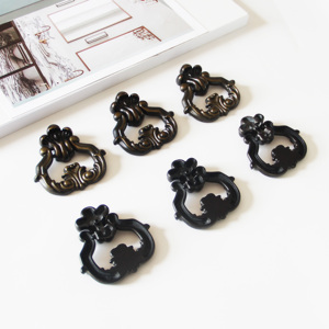 ลูกบิดตู้โลหะผสมสังกะสีแบบร่วมสมัย สีเงิน สีทอง อุปกรณ์ฮาร์ดแวร์เฟอร์นิเจอร์ ที่จับลิ้นชักอเนกประสงค์สำหรับตู้ครัว ตู้เสื้อผ้า ตู้เก็บของ - Product Image 1