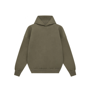 เสื้อฮู้ดจํานวนมากที่กําหนดเอง unisex ขนาดใหญ่เฮฟวี่เวทเทอร์รี่ฝรั่งเศสวางไหล่เสื้อกันหนาวหมวกหน้าจอพิมพ์ซิปขึ้นเสื้อกันหนาวหมวกผู้ชาย - Product Image 3