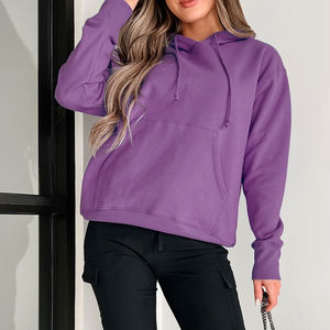 Por encargo de las mujeres sudaderas con capucha personalizado DTF impreso Logotipo de gran tamaño sudaderas con capucha de las mujeres - Product Image 4