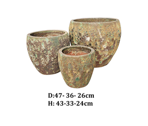 Large fired outdoor atlantis ceramic flower <b>pot</b> & <b>planters</b> wholesale Products pottery <b>clay</b> <b>pot</b> for home & garden supplies - Product Image 4