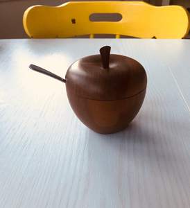 Wooden Sugar Pots/bowl Sugar Pot Custom Antique Wooden Pot Sugar Jar for Home and <b>Tabletop</b> Decorative - Product Image 4