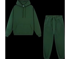 2024 Tech Fleece High Quality Men's Gym Sportswear Solid Color <b>Plain</b> <b>Tracksuit</b> Set Winter Logo Feature - Product Image 3