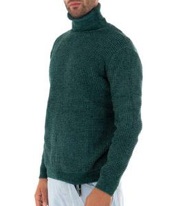 Pull respirant en laine de coton de couleur unie qualité supérieure vêtements pour hommes pull chandails vêtements d'hiver en gros meilleure vente - Product Image 3