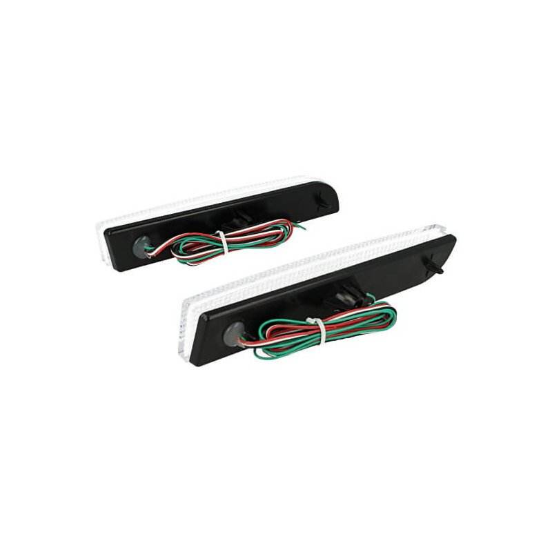 2x Clear LED Rear Light Kit for Mitsubishi Lancer Outlander Sport RVR ASX - Cars & Motorcycles / Lights & Bulbs