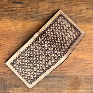 กระเป๋าสตางค์ใบสั้นแบบมีซิปของผู้ชายทำจากหนังแท้ลายตะวันตกแบบแฟชั่นถือกระเป๋าใส่บัตรสำหรับเป็นของขวัญ - Product Image 6