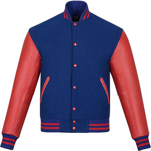 Varsity <b>Jacket</b> Casual Best Selling <b>Men's</b> <b>Long</b> Sleeve Varsity <b>Jacket</b> Custom Made Premium Quality New Condition Adult Size - Product Image 1