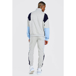 Vintage Washed Distressed Acid Wash Stacked <b>Flare</b> Sweat Suits Unisex Jogger Pants Tracksuit Custom 2-Piece Set for Winter - Product Image 5