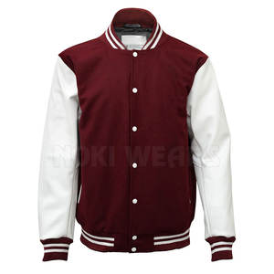 Vêtements de mode coupe-vent veste d'hiver Letterman surdimensionné dernière conception hommes veste Letterman - Product Image 1