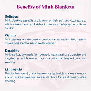 Couverture polaire en velours vison Raschel super soyeux et chaud violet double couche à rayures florales-Design vintage durable - Product Image 4